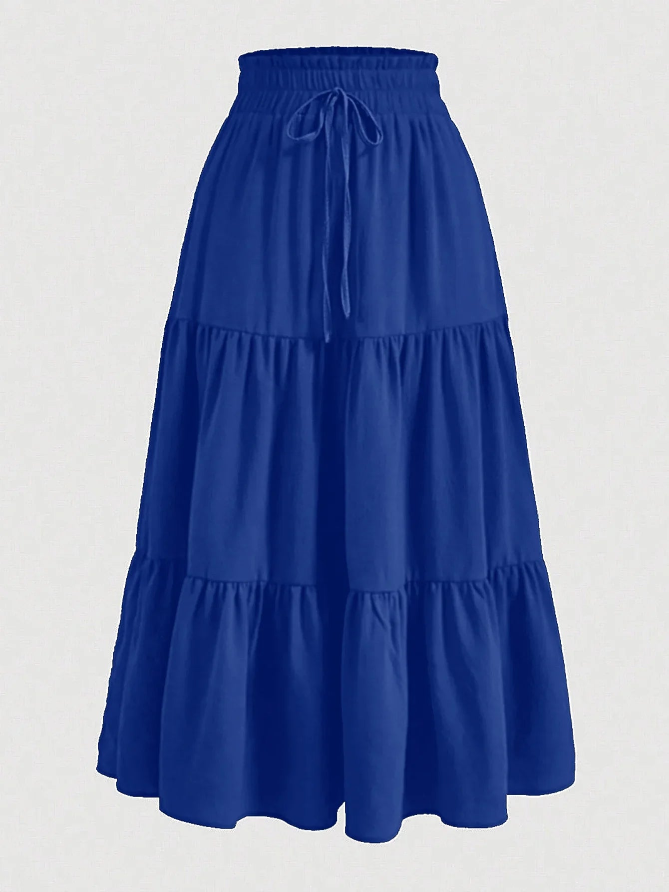 Women's Flowy A-Line Ruffle Skirt
