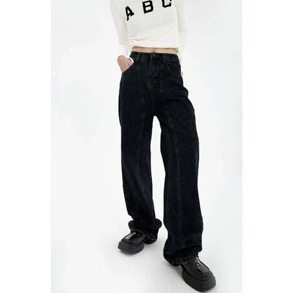 Classic Blue Straight Leg Jeans