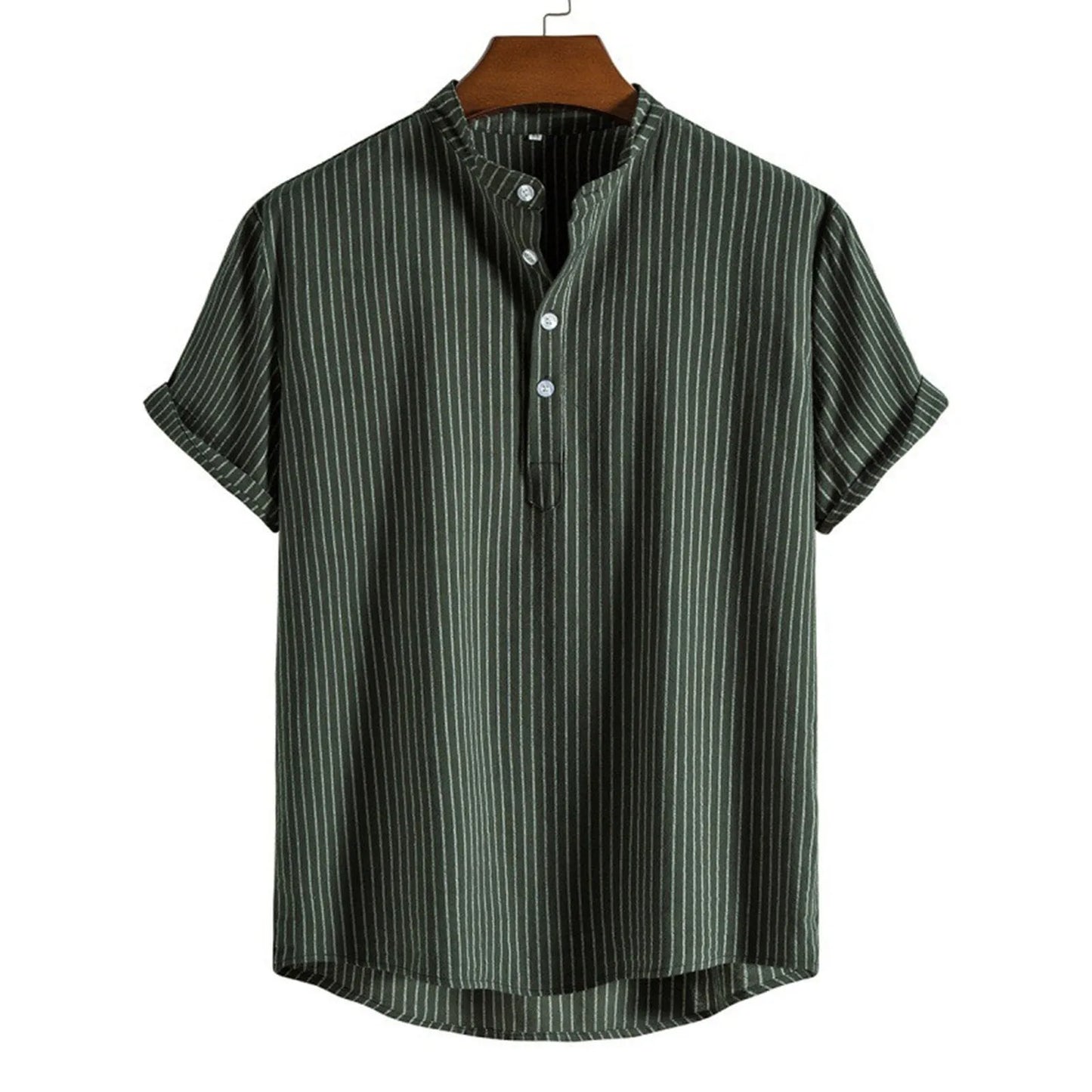 Hampton Men's Linen Button Up Shirt