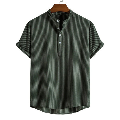 Hampton Men's Linen Button Up Shirt