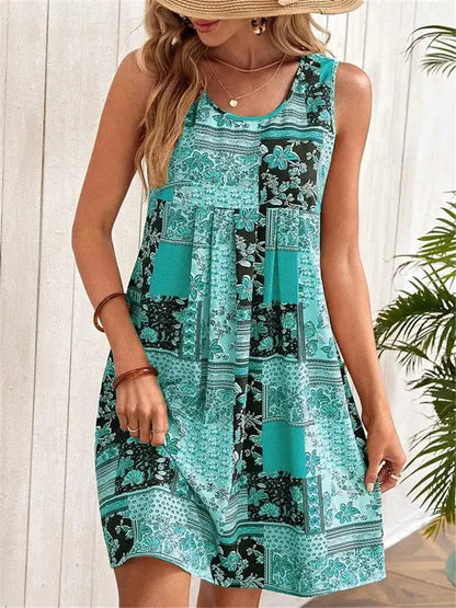 Women's Strapless Fit Flare Dress
