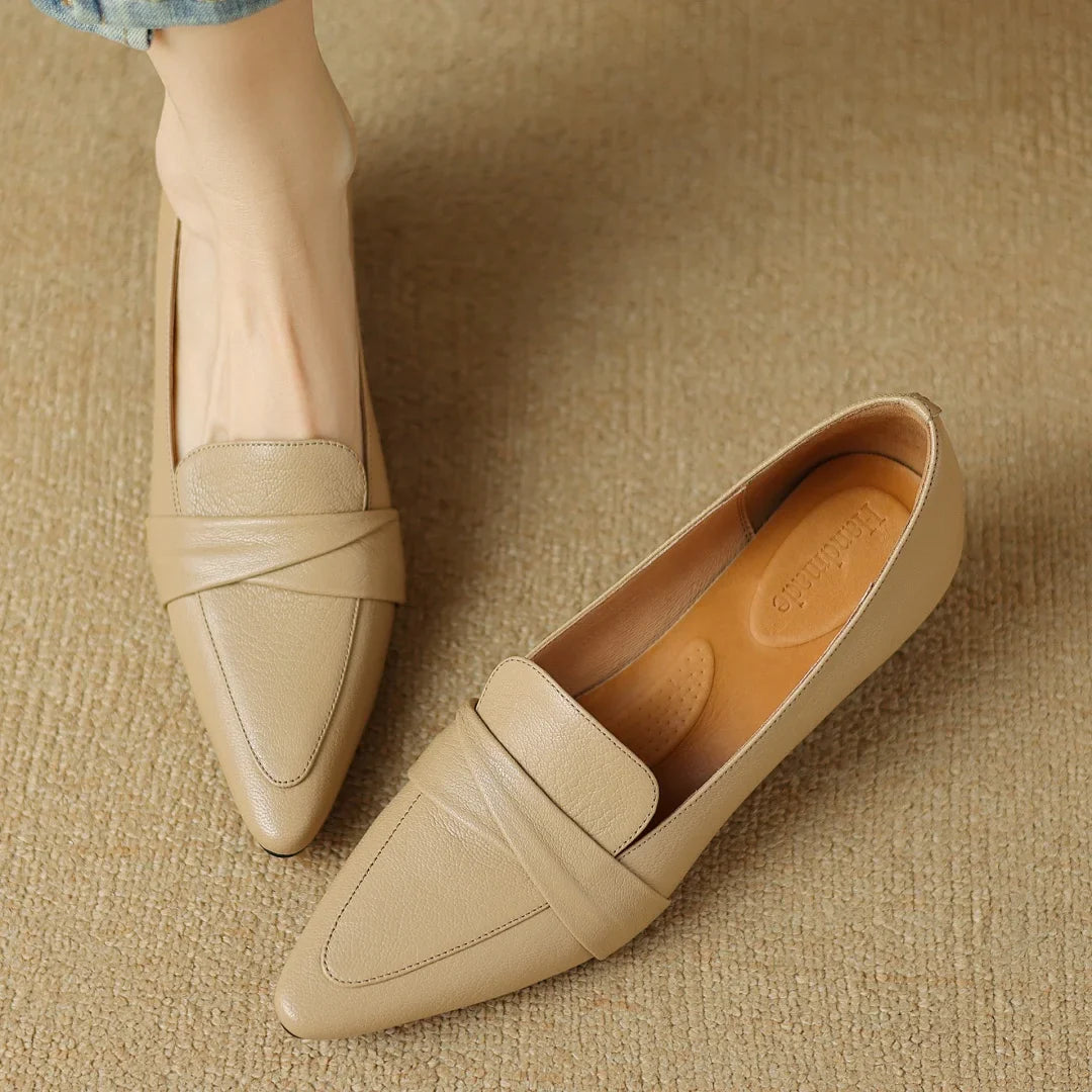 Authentic Black Leather High Heels