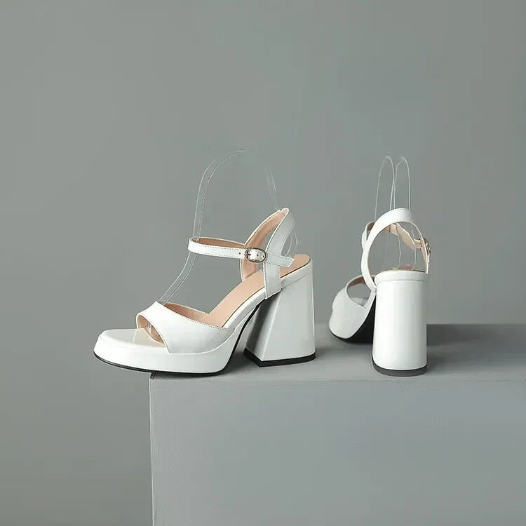 Shiny High Heel Shoes