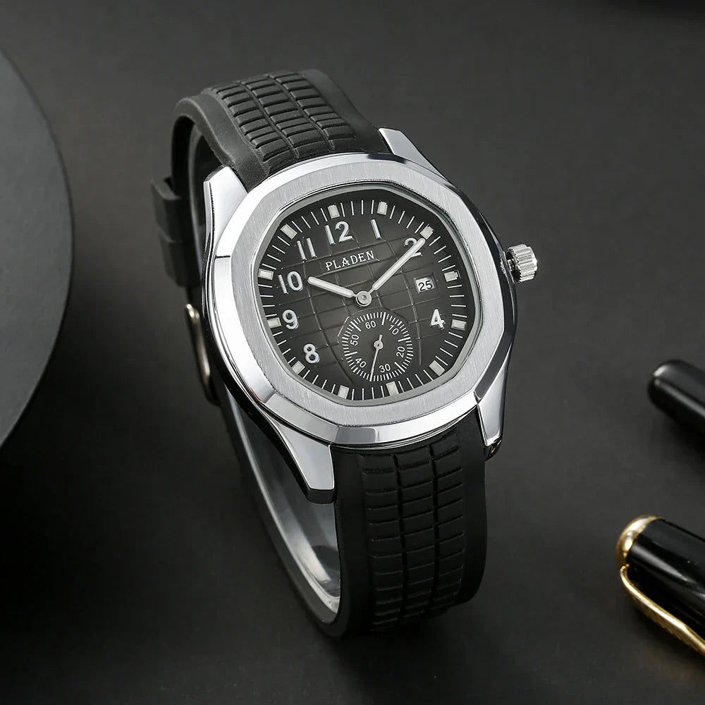 Premium Silver Metal Watch