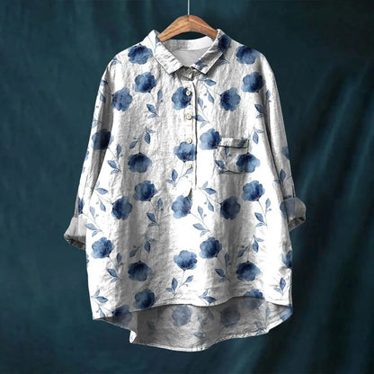 Floral Women's Casual Spring Blouse
