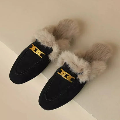 Women's Fur Mules Madona Whisper