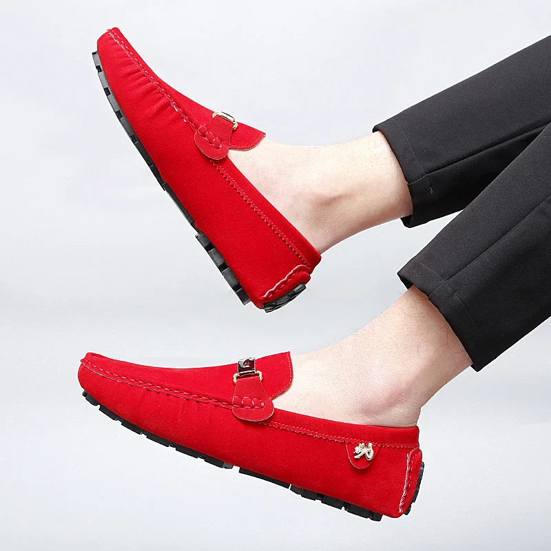 Luxury Soft Suede Slip On Loafers
