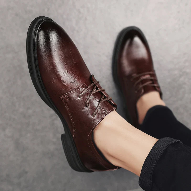 Luxury Real Leather Oxford Shoes