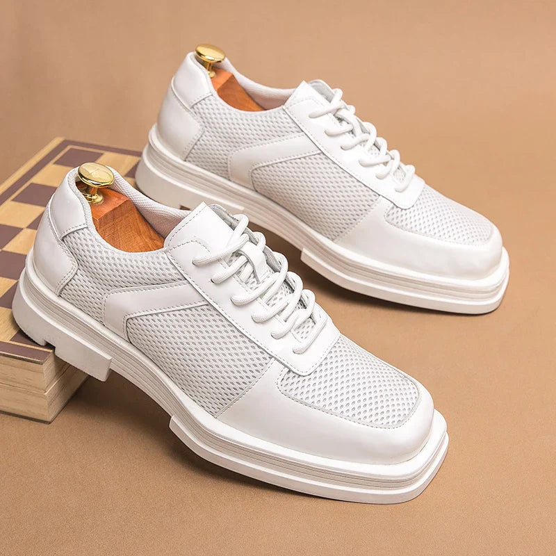 Men's Leather Derby Shoes