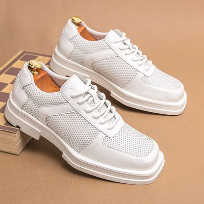 Men's Leather Derby Shoes
