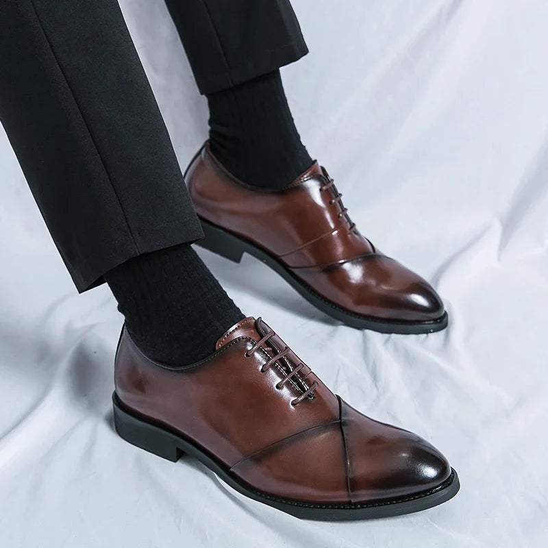Classic Brown Leather Shoes