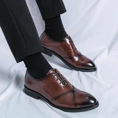 Classic Brown Leather Shoes