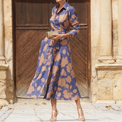 Elegant Womens Floral Maxi Evening Dress