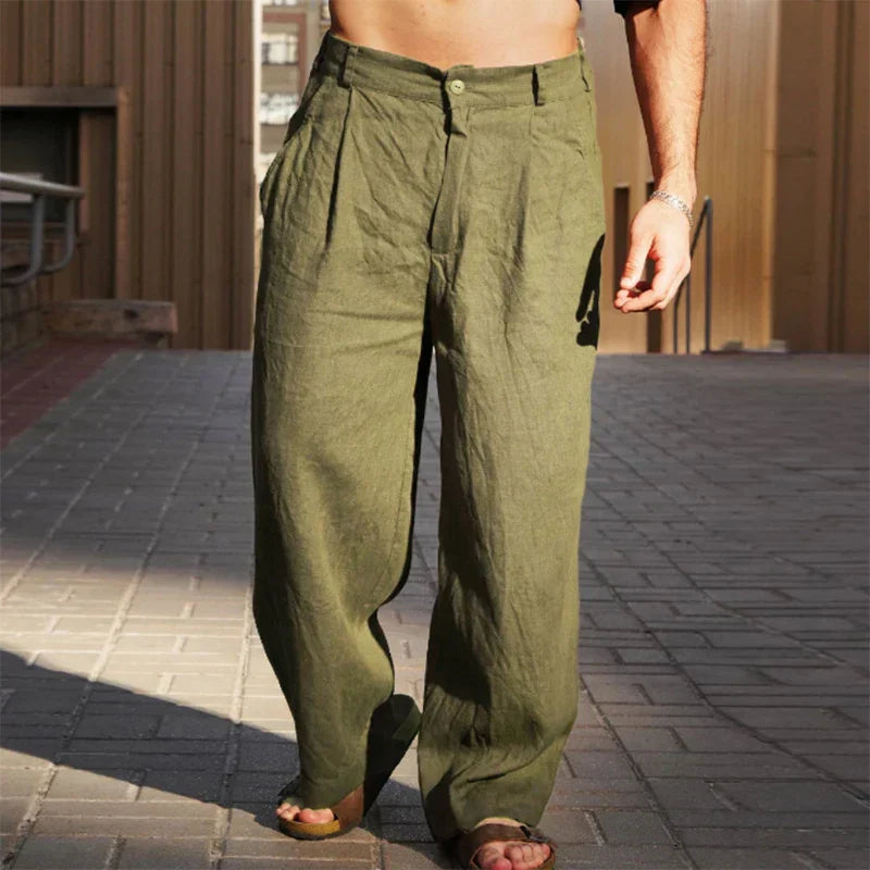 Men's Wide Leg Trousers
