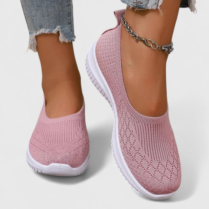 Comfortable Womens Breathable Slip On Sneakers