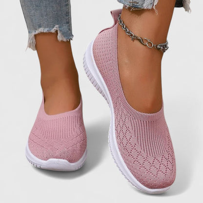 Comfortable Womens Breathable Slip On Sneakers