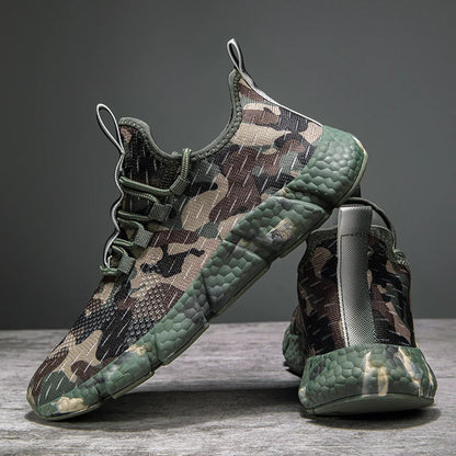 Army Green Camouflage Shoes