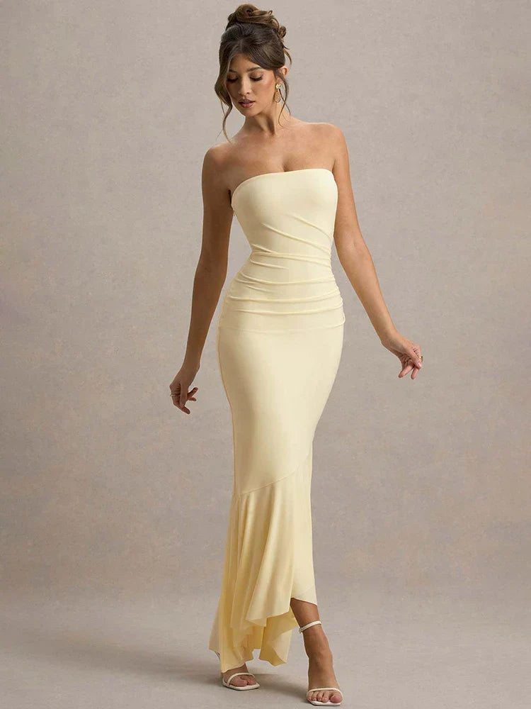 Women's Off Shoulder Maxi Dress