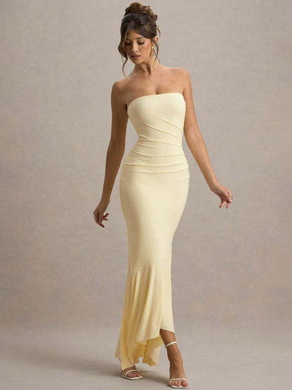 Women's Off Shoulder Maxi Dress