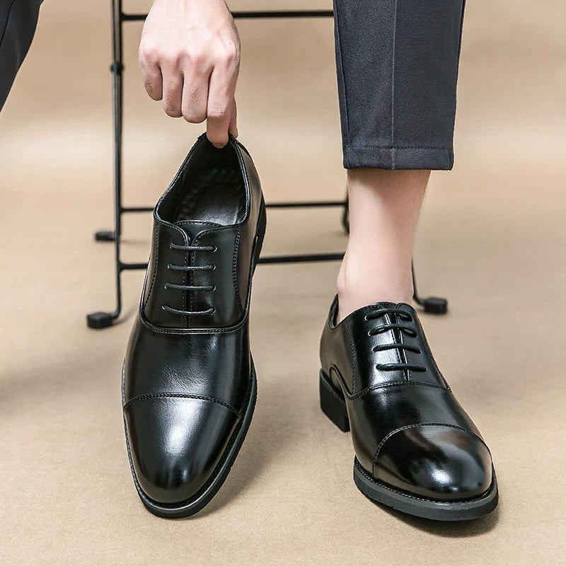 Elegant Formal Leather Shoes - VibreMode