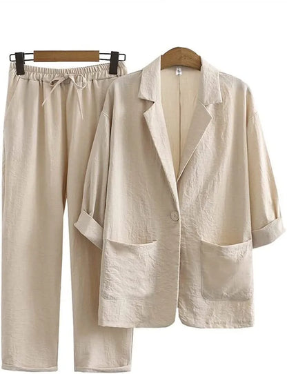 Linen Matching Set