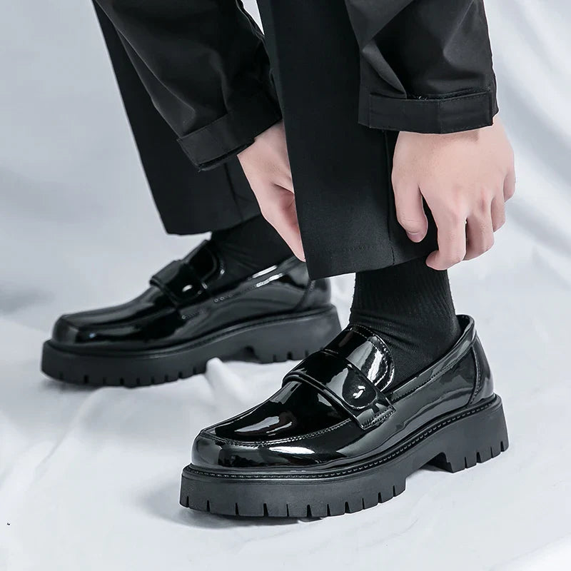 Men's Leather Penny Loafers