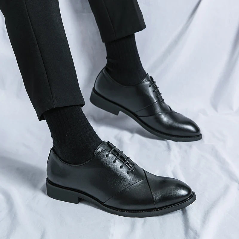 Classic Brown Leather Shoes