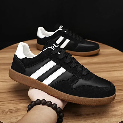 Hollis Men's Classic Stripe Sneakers