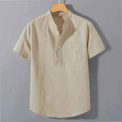 Breathable Casual Cotton Tee Shirt - VibreMode