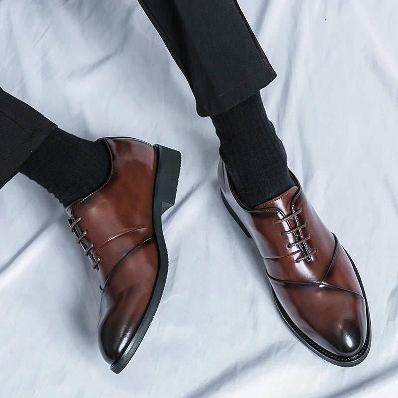 Classic Brown Leather Shoes