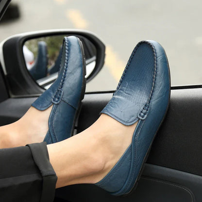 Comfortable Mens Leather Slip On Shoes