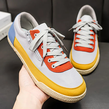 Lusso Men's Canvas Supportive Sneakers