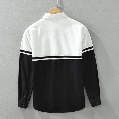 Men's Cotton Long Sleeve Shirt