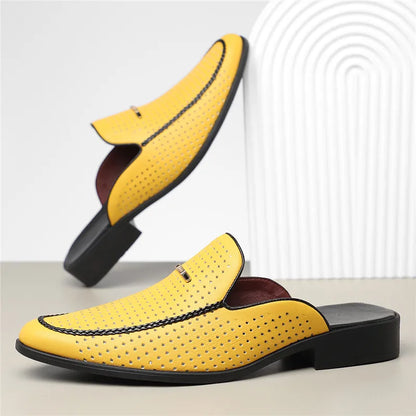 Lucas Men's Genuine Leather Mules