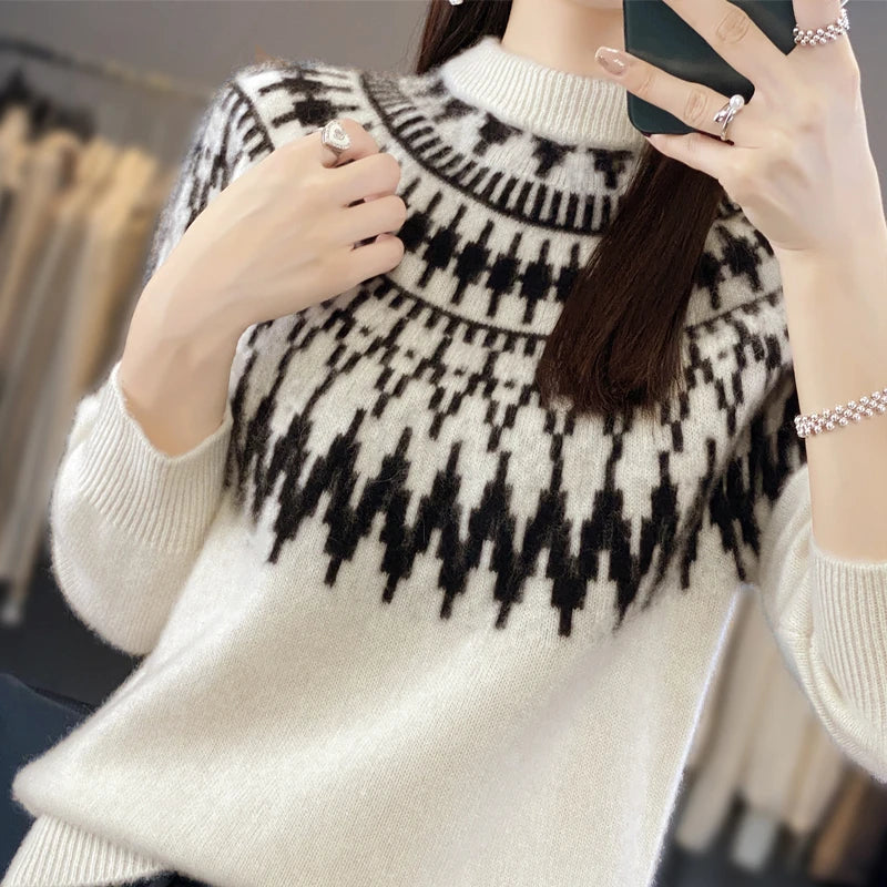 Cozy Marceline Crew Neck Sweater