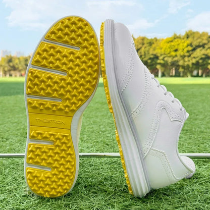 Men's Golf Shoe Leather Strathmore Heritage