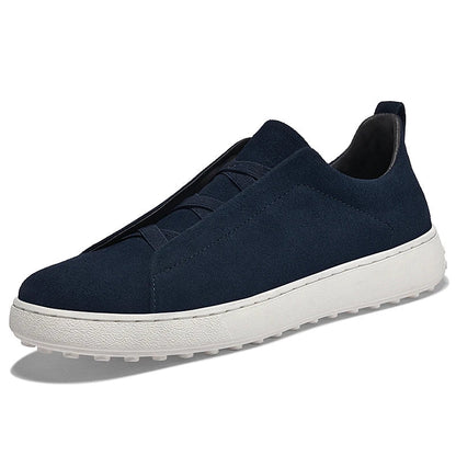 Lusano Men's Suede Sneakers Brown