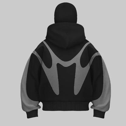 Warm Fleece Face Mask Hoodie