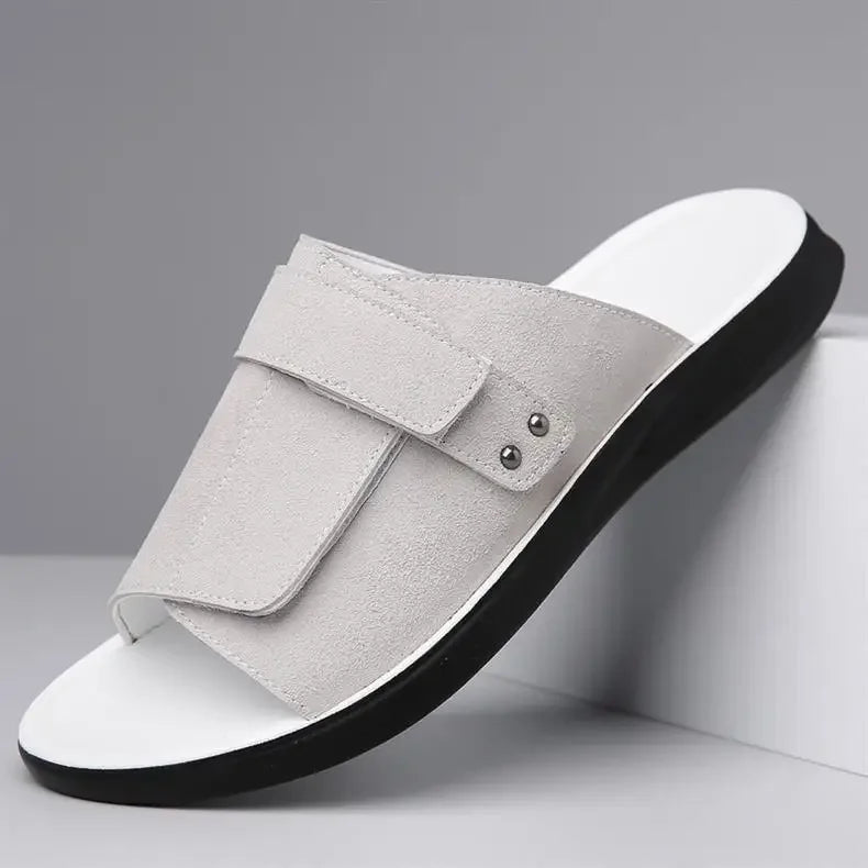Hudson Women's Suede Summer Sandals - VibreMode
