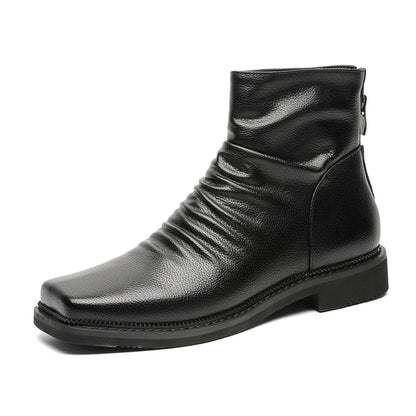 Brunello Men's Leather Ankle Boot