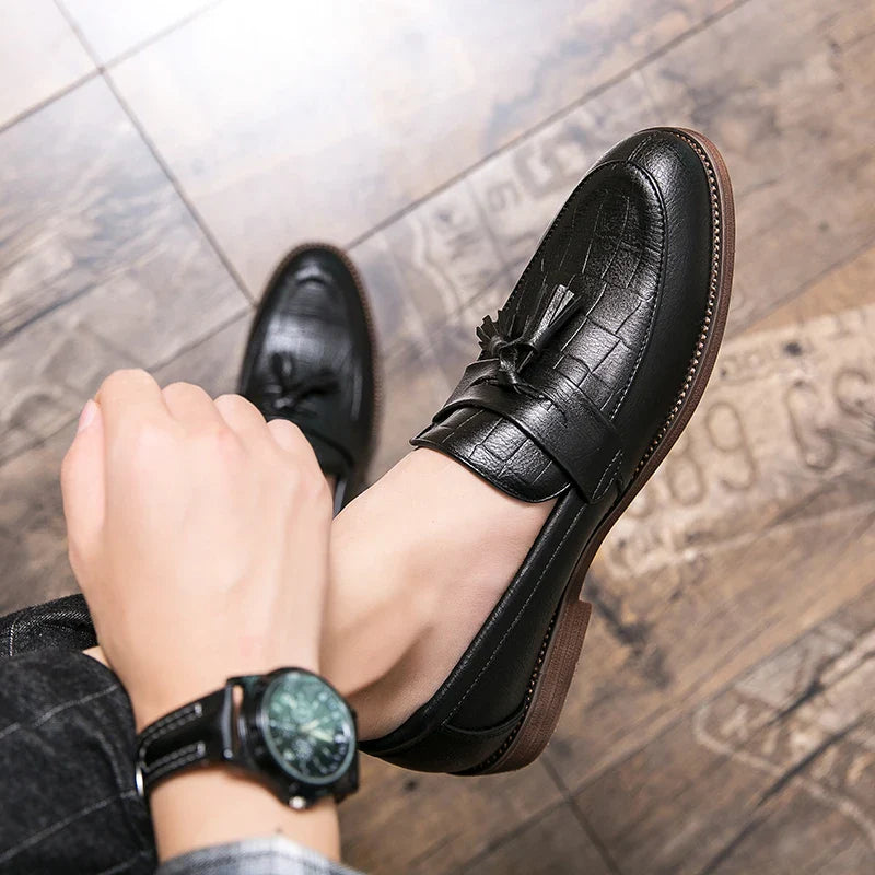 Comfortable Slip On Leather Shoes