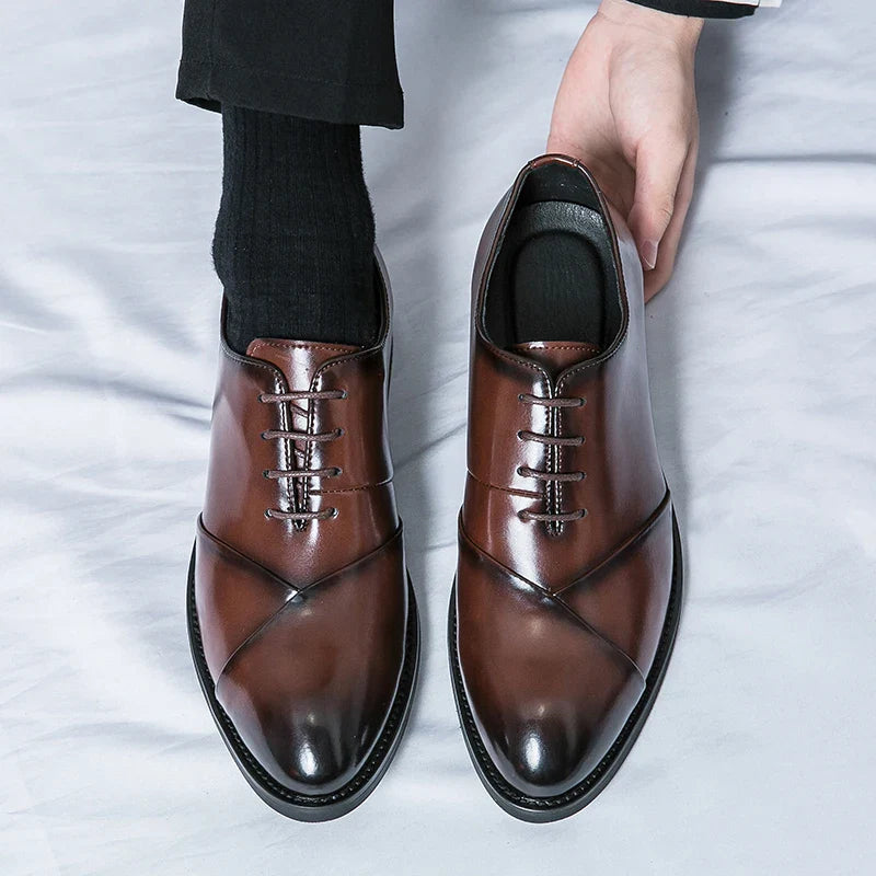 Classic Brown Leather Shoes