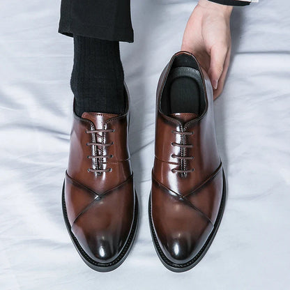 Classic Brown Leather Shoes