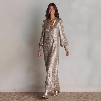 Women's Sparkly Sequin Dress