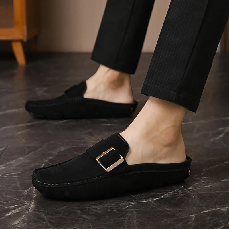 Luxurious Velvet Slip On Shoes