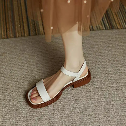 Cruelty Free Synthetic Leather Sandals