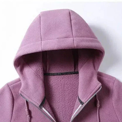 Comfortable Zip Up Sweatshirt Hoodie