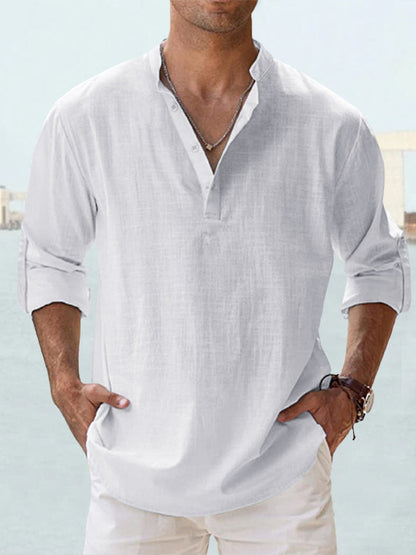 Men's Casual Relaxed Fit Breathable Shirt