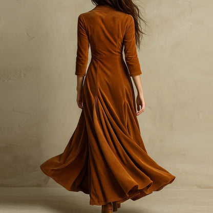 Classic Front Tie Maxi Dress
