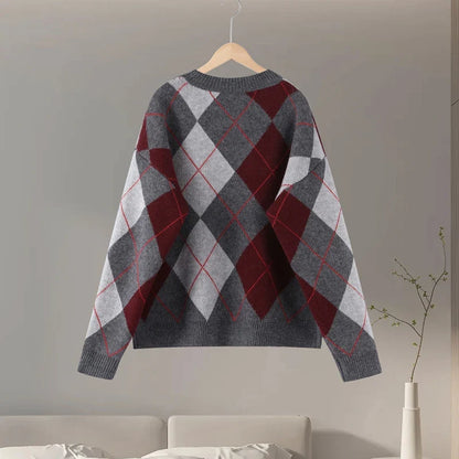 Lerida Men's Argyle Knit Sweater